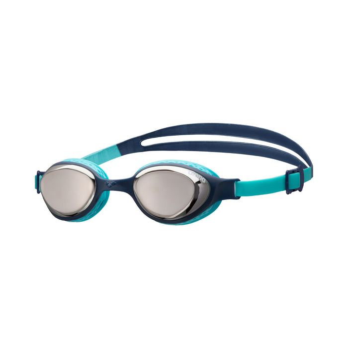 Arena Air Speed Mirrored Junior Goggle silver/navy