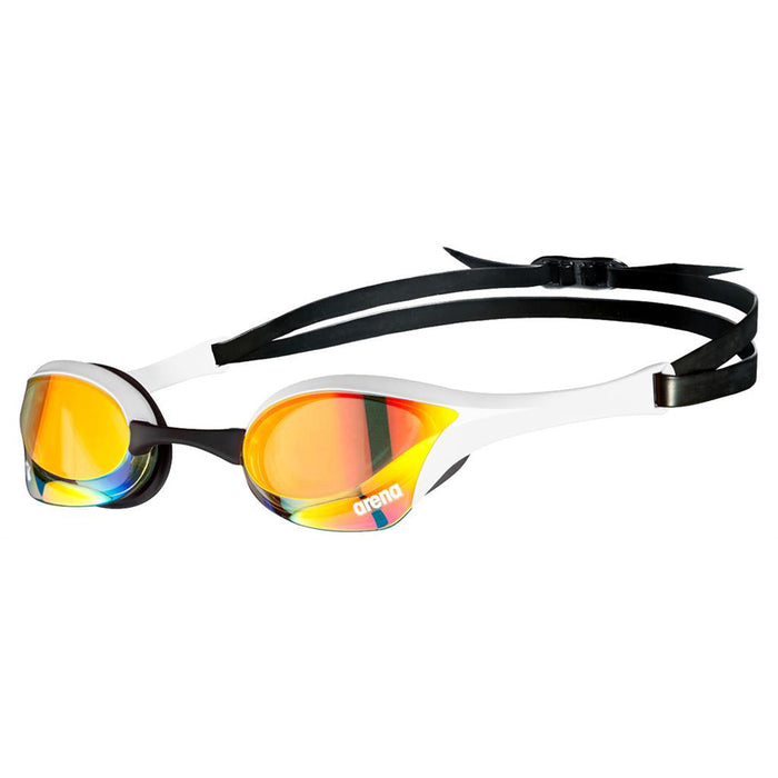 Arena Cobra Ultra Swipe Mirror Goggles white gold