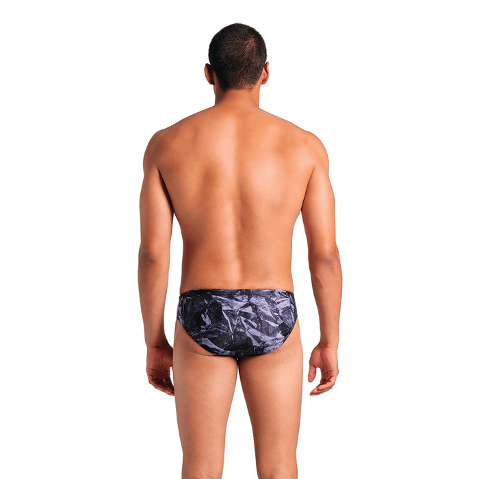 Arena Crackle Swim Brief black back