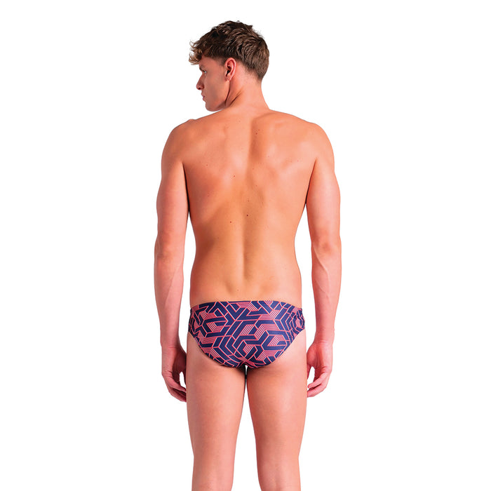 Arena Escape Brief navy red back