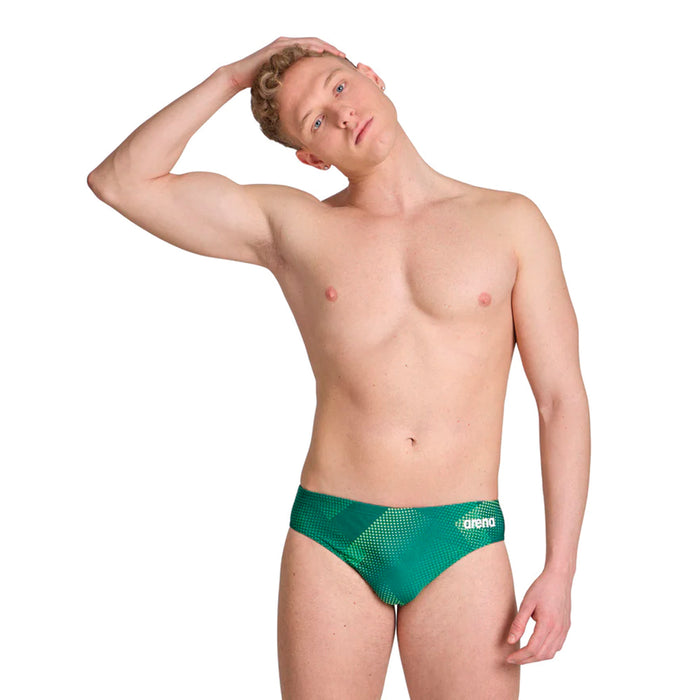 Arena Halftone Swim Brief green