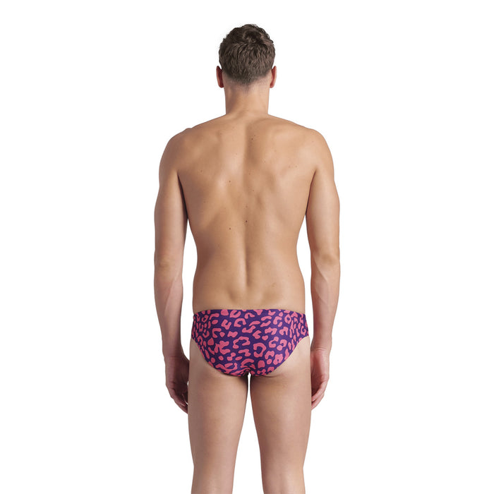 Arena Leopard Print Brief back