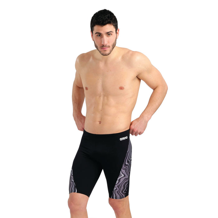 Arena MaxLifeECO Marbled Jammer black