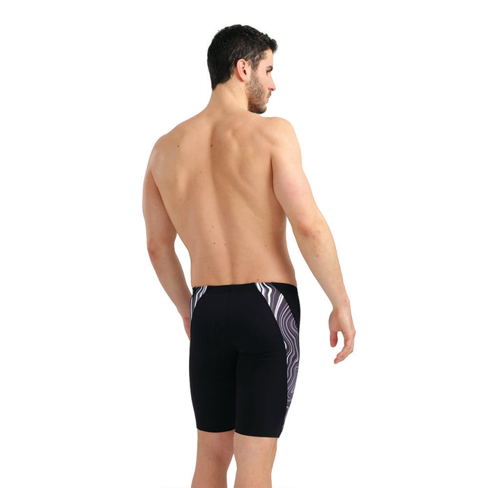 Arena MaxLifeECO Marbled Jammer black