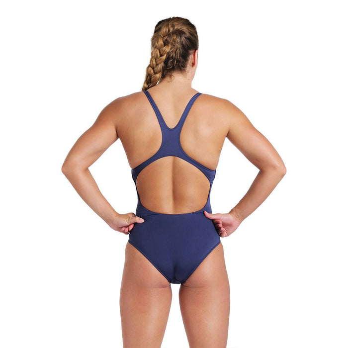 Arena MaxlifeECO Solid Swim Pro Back navy back