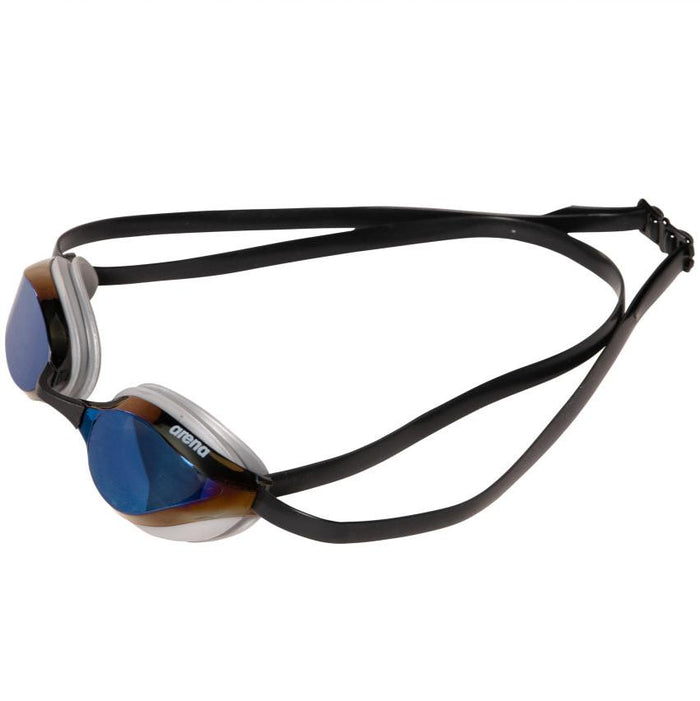 Arena Python Mirrored Goggle blue silver