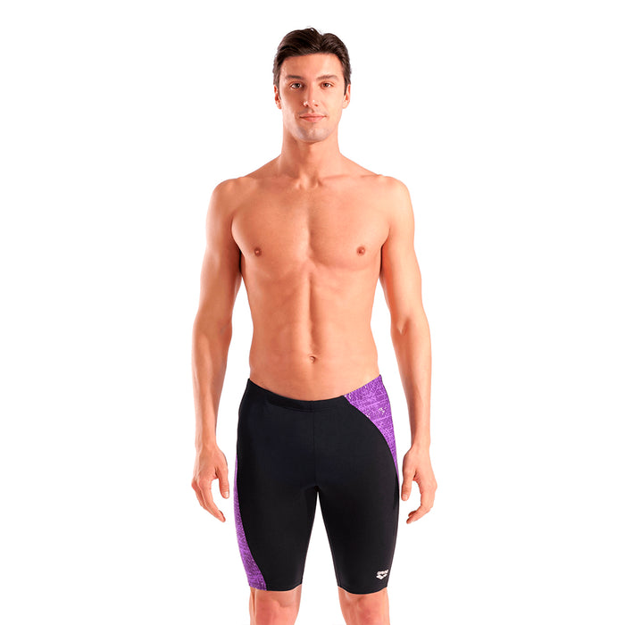 Arena Ribbed Jammer black purple front