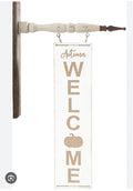 Arrow Replacement: Autumn WELCOME Double Sided Sign with Chains for Arrow