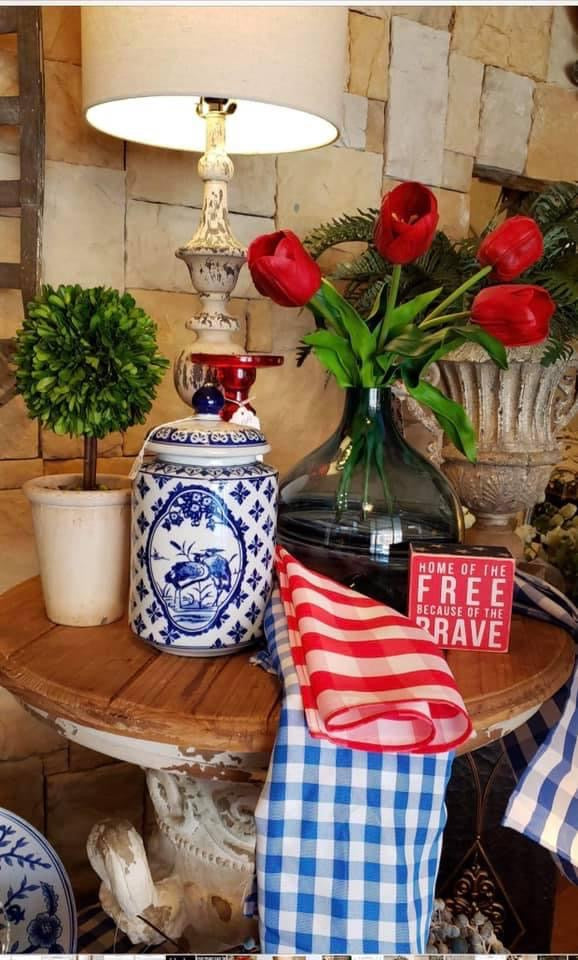 Asst. Blue & White Porcelain Canisters