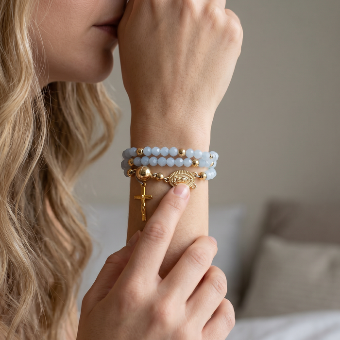 Aveluna – Handmade Rosary Bracelet
