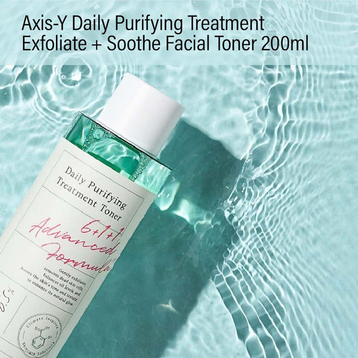 AXIS-Y Daily Purifying Treatment Toner 200ml – Korean Salicylic Acid Pore Toner for Oily &amp; Acne-Prone Skin