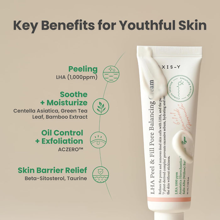 AXIS-Y LHA Peel & Fill Pore Balancing Cream 50ml