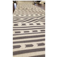 Aztec Gray & White Table Runner