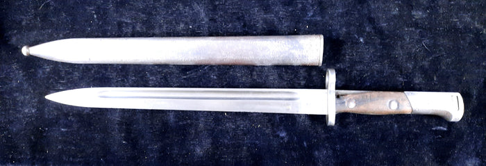 Bayonet, German, WWII, with Scabbard 27434 - Annapolis Maritime Antiques