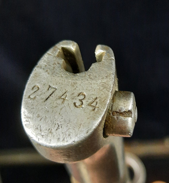 Bayonet, German, WWII, with Scabbard 27434 - Annapolis Maritime Antiques