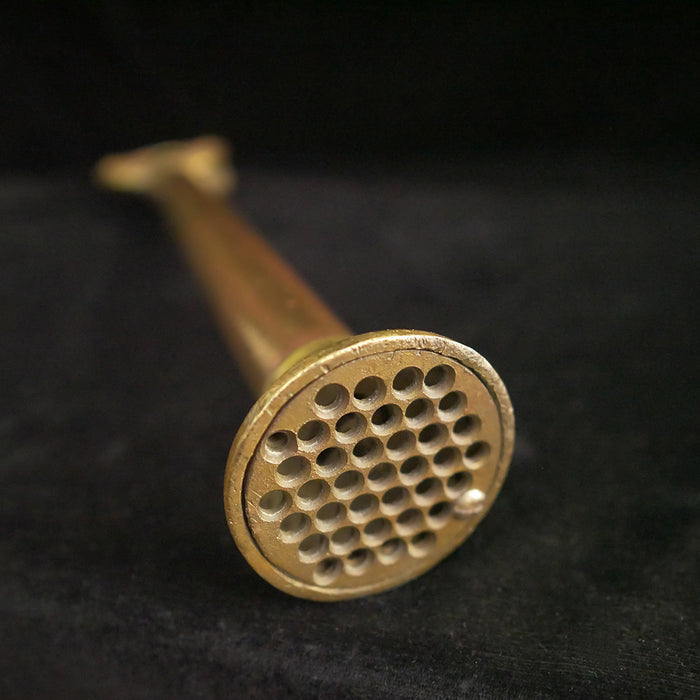Solid brass 21.75" antique bilge pump.