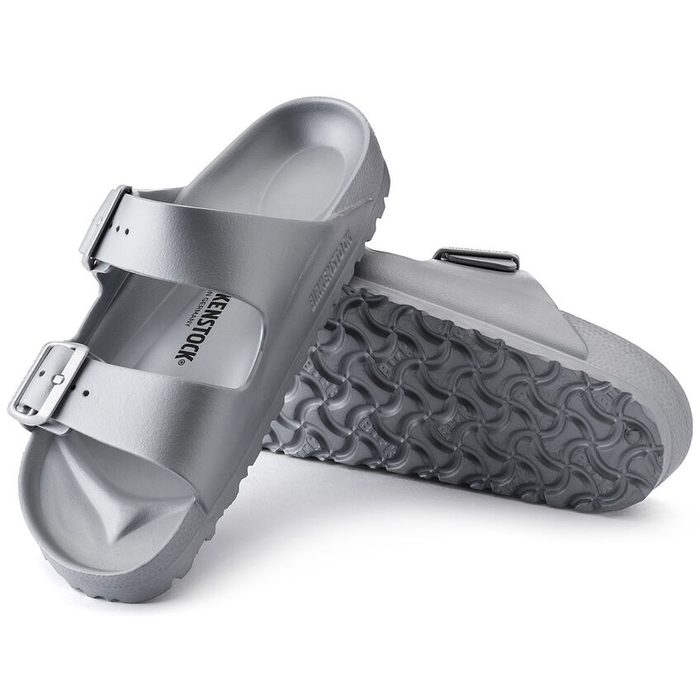 birkenstock sandal silver