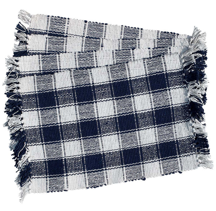 Blue & White Plaid Placemat