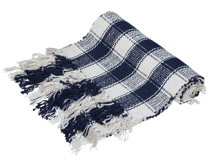 Blue & White Plaid Placemat