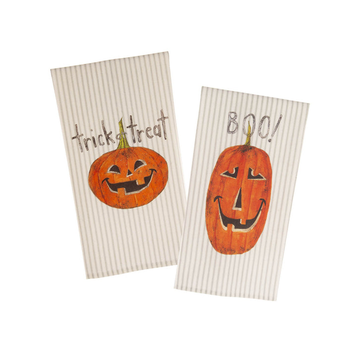 "Boo!" Jack O' Lantern Hand Towel