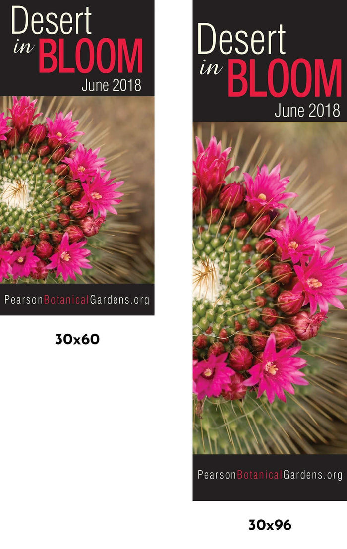 Botanical Gardens Single Vinyl Banner Dekra-Lite
