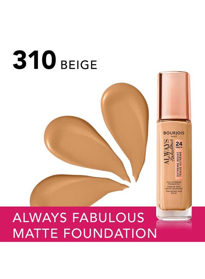 Bourjois Always Fabulous Foundation 310 3