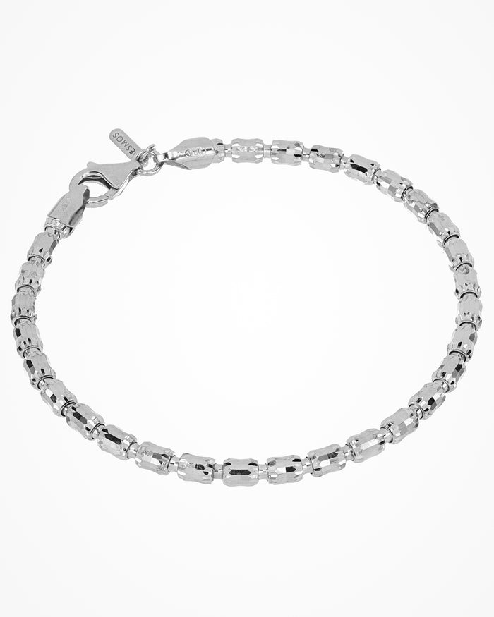 Bracciale in argento Barrel Crystal 4