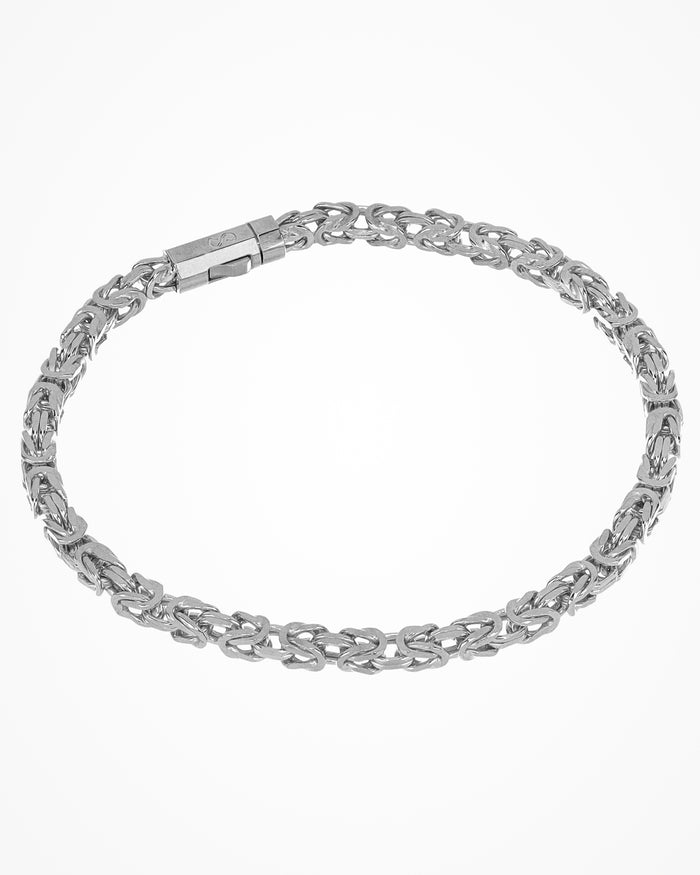 Bracciale in argento Bizantina