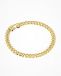 Bracciale in argento Bombe placcato oro giallo