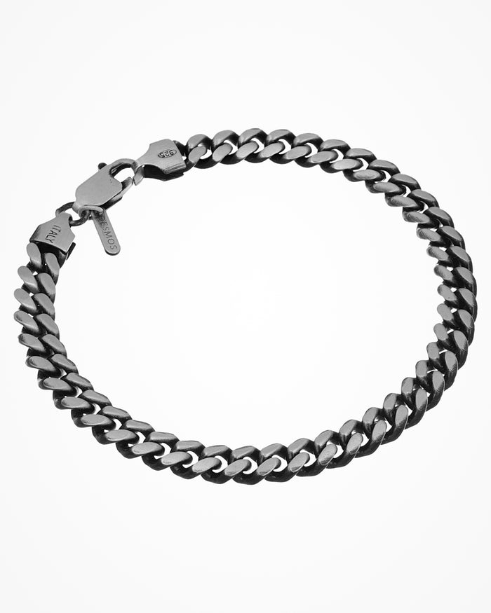 Bracciale in argento Bombe placcato vintage