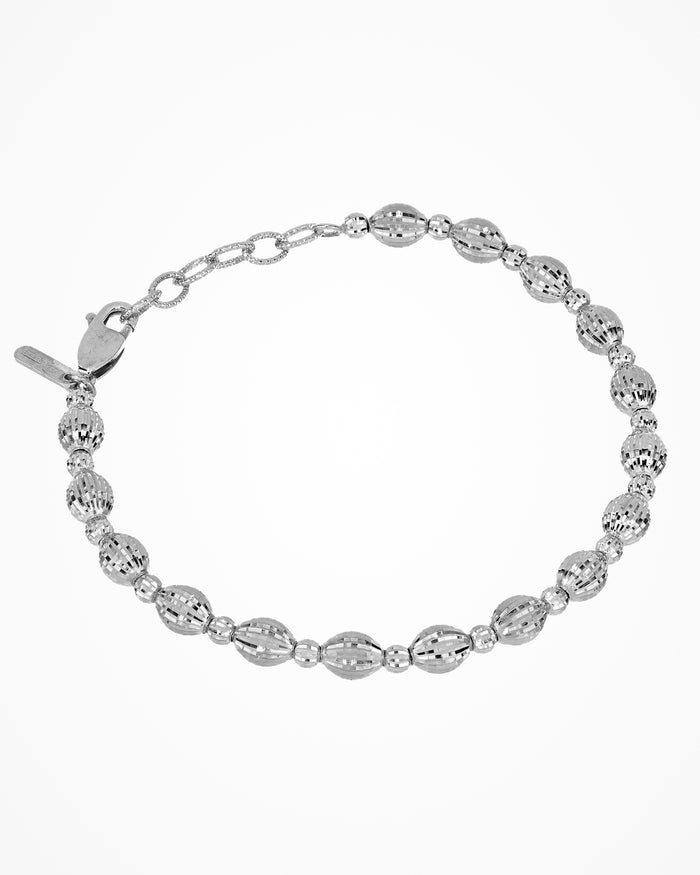 Bracciale in argento Crystal 2 elementi