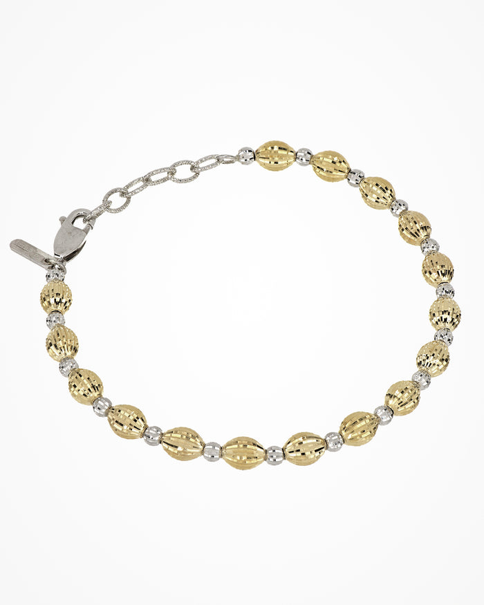 Bracciale in argento Crystal 2 elementi