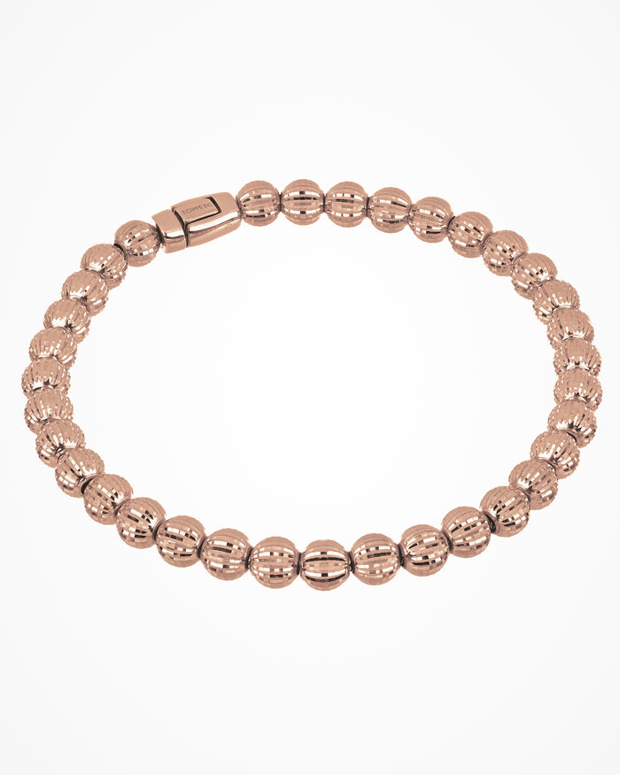 Bracciale Crystal Medium in argento placcato oro rosa
