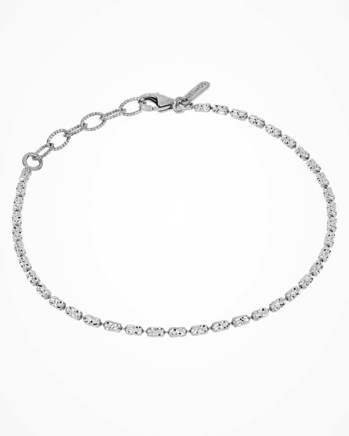 Bracciale Typhoon in argento placcato rodio