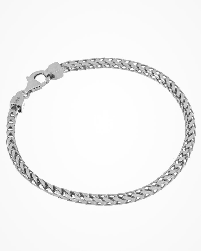 Bracciale in argento Fish Bone L