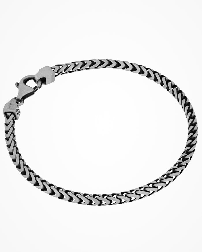 Bracciale in argento Fish Bone L