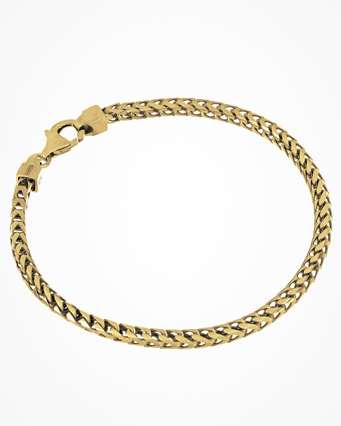 Bracciale in argento Fish Bone L