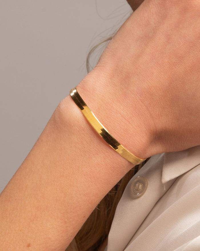 Bracciale in argento Herringbone