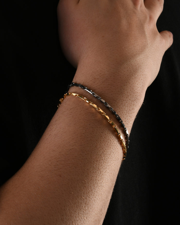 Bracciale in argento Heshe