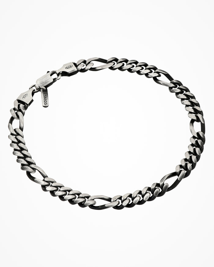 Bracciale in argento Miami Figaro