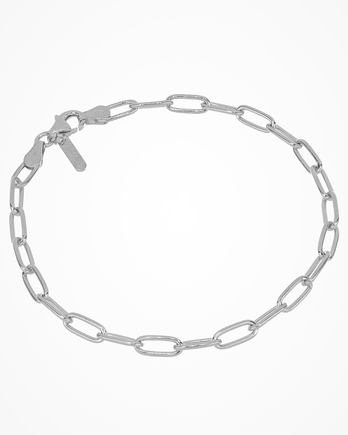 Bracciale in argento Paper Clip