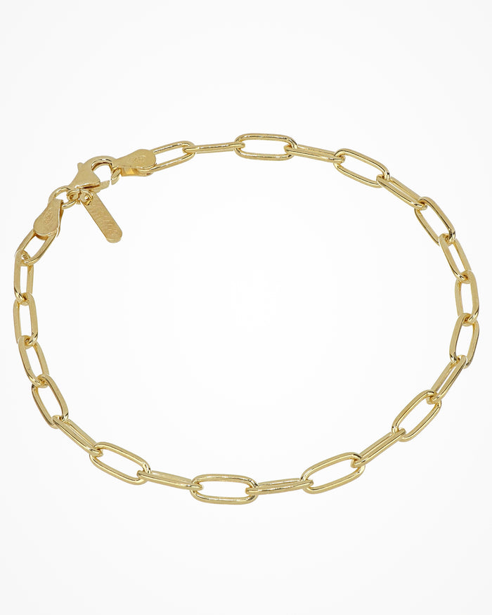 Bracciale in argento Paper Clip