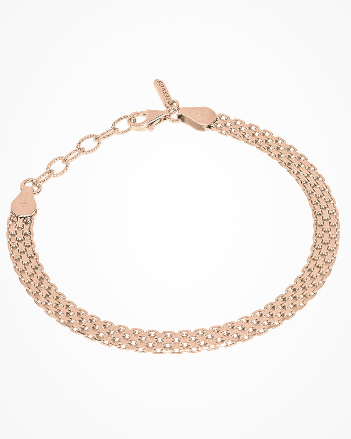 Bracciale in argento Pave