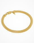 Bracciale in argento Rail