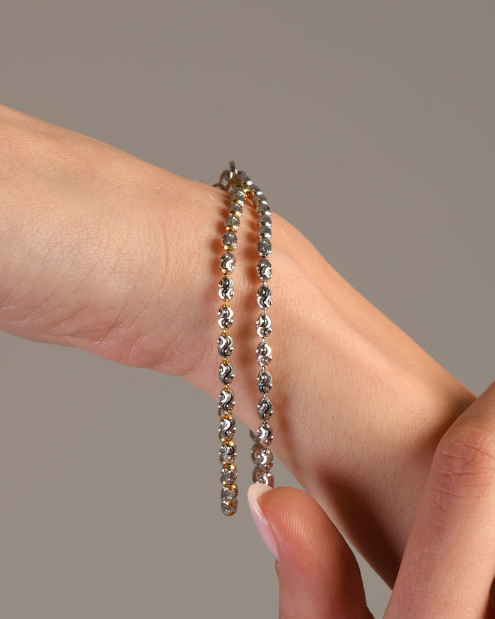 Bracciale in argento Rice