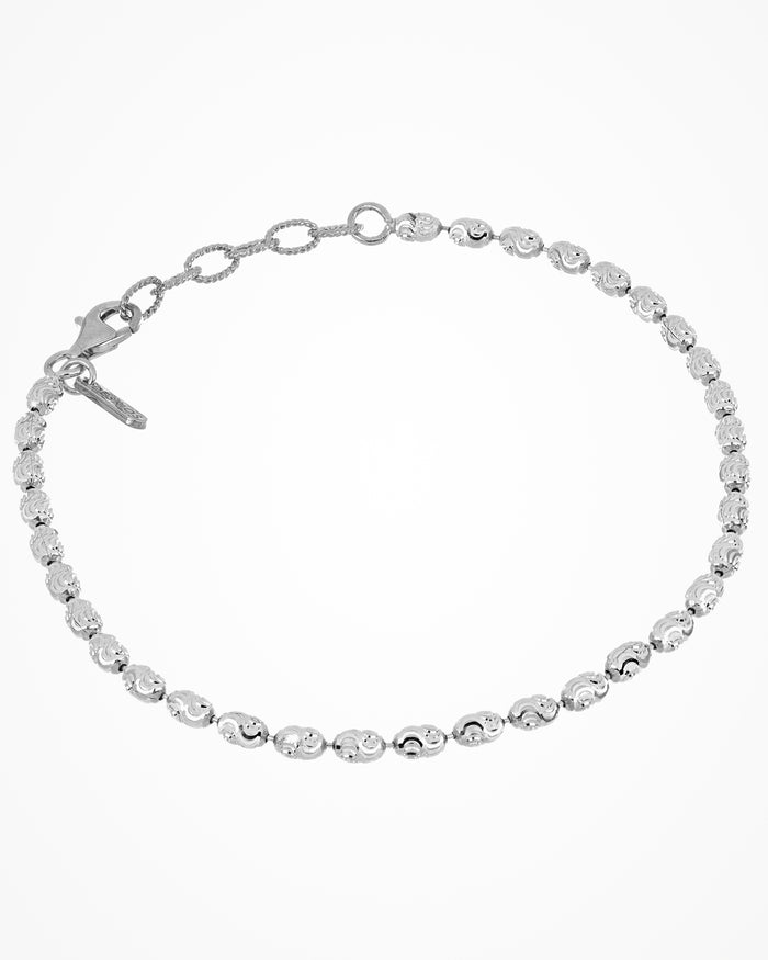 Bracciale in argento Rice