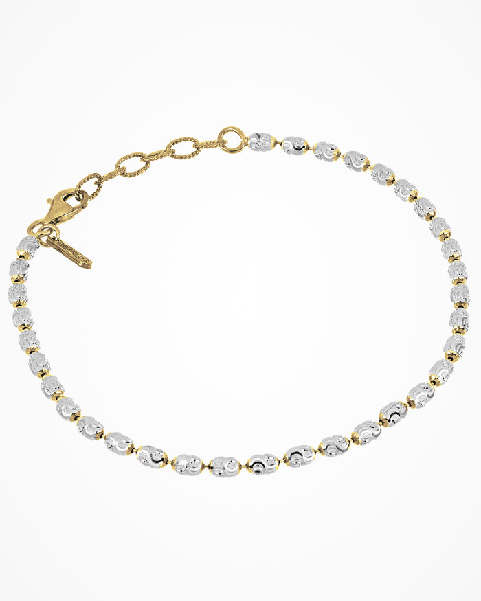 Bracciale in argento Rice