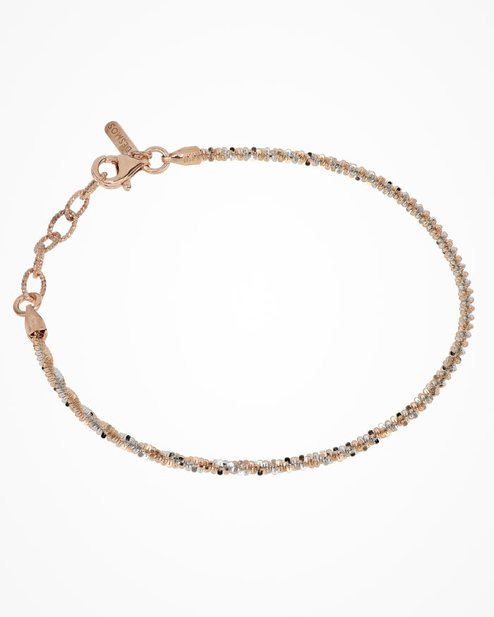 Bracciale in argento Rock Twist