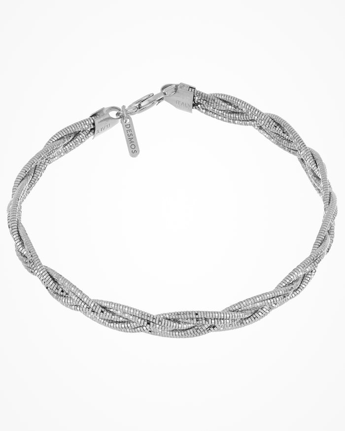 Bracciale in argento Spring Braid