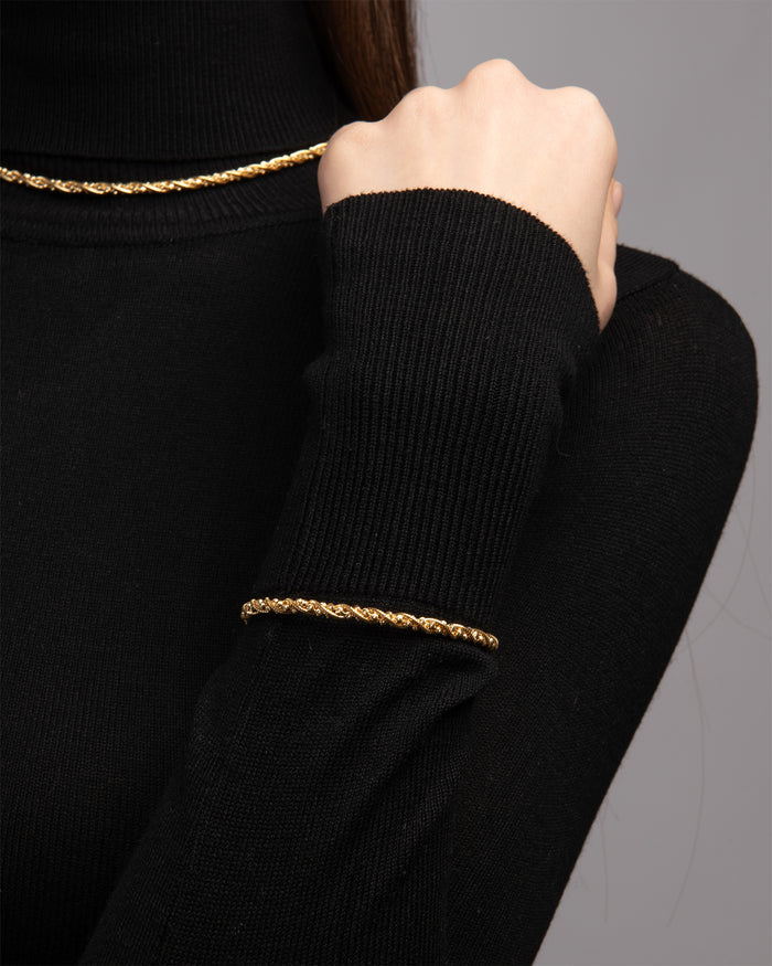 Bracciale in argento Typhoon Eternity placcato rodio